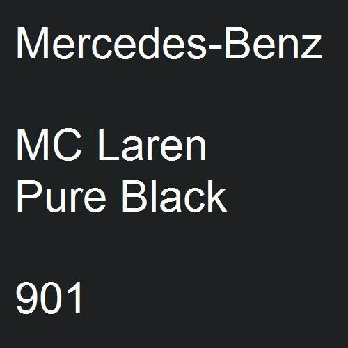 Mercedes-Benz, MC Laren Pure Black, 901.